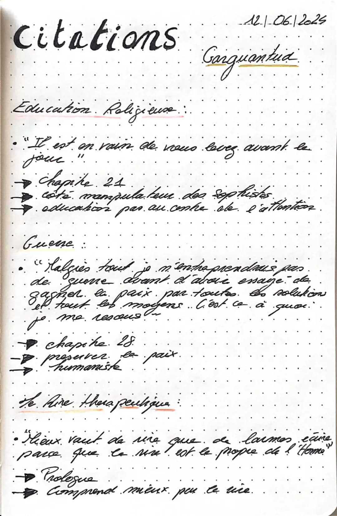 Citations
-12-1-06/2025
Garguantua
Education. Religieuse
"Il est on rain de vous leveg. avant le
jour
chapike 24
coté mampulateur des sophis