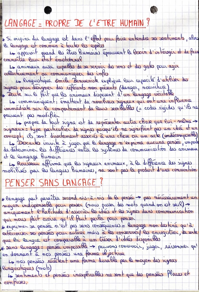 Philosophie
LANGAGE (4)
Now avens tendance à envisager le langage comme un
communication, il ne serait
que
langue étrangère now destabilise 