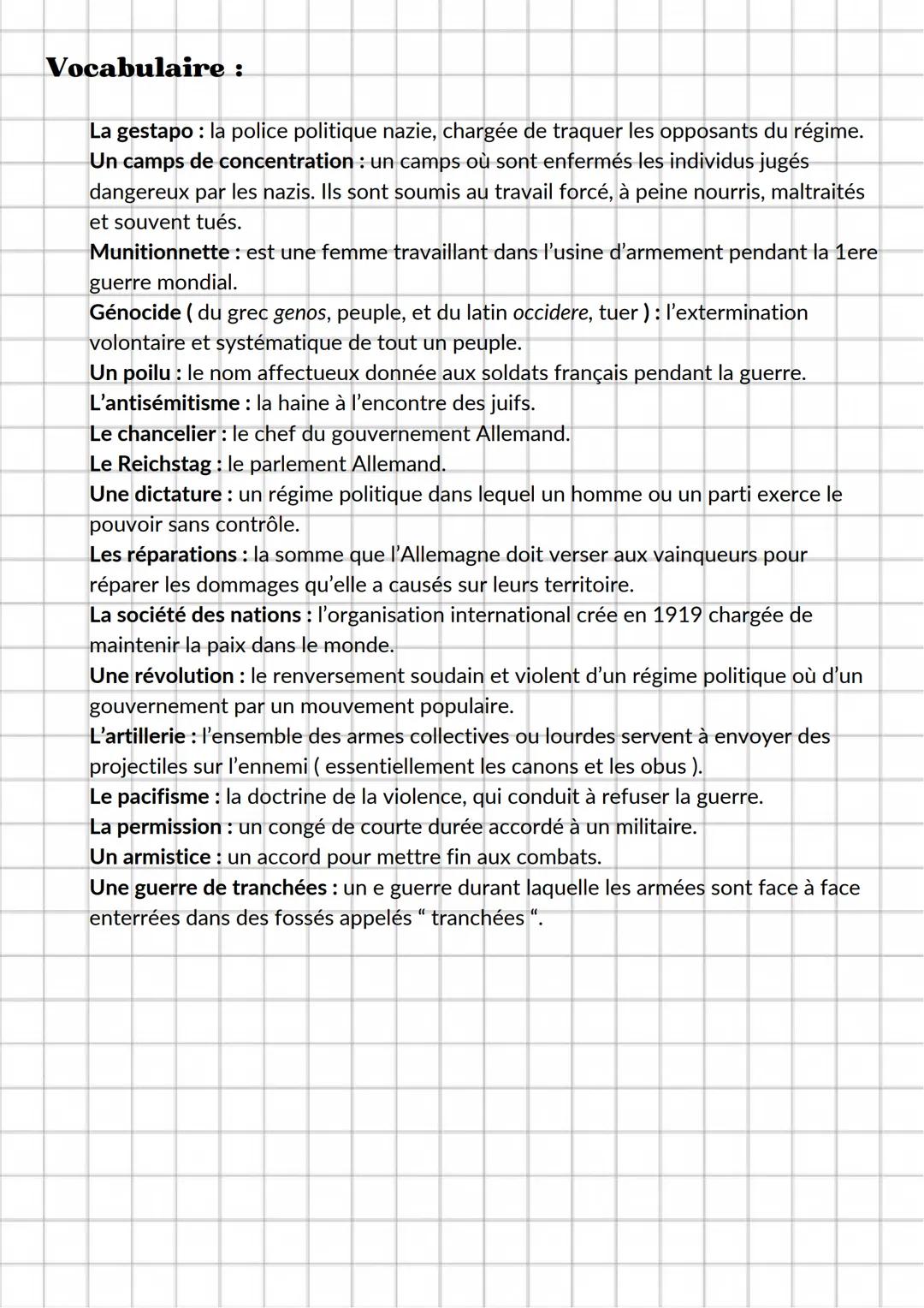 Histoire
Civils et militaires dans la Première Guerre mondial
La première guerre mondial est un guerre total.
* Guerre total: guerre qui mob