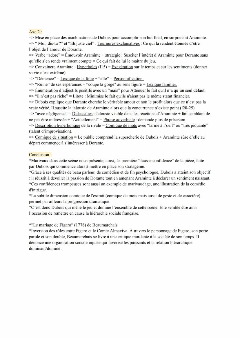 Les fausses confidences de Marivaux (1)
Intro :
Durant le XVIIIe siècle, le mouvement philosophique et littéraire des lumières est à son apo