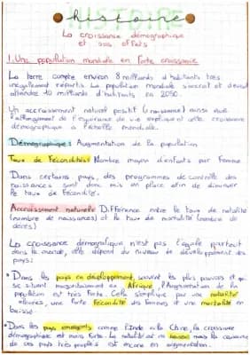 Know La croissance démographique et ses effets thumbnail