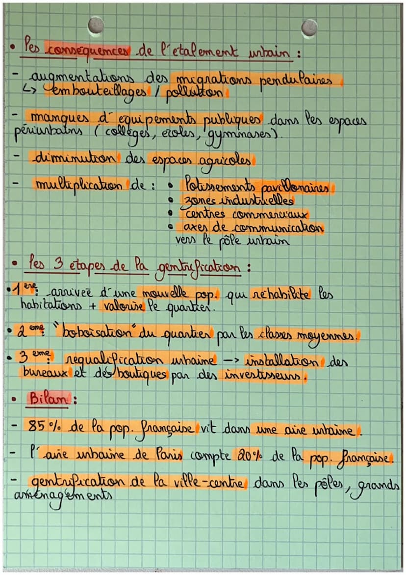 Gea bie
geographie
ie
LES
ES AIRES URBAINES
●
17
schéma d'une aire
urbaine:
domicile
→
→
la mobilité pendulaire :
옷
NAVETTEUR
Ville - centre