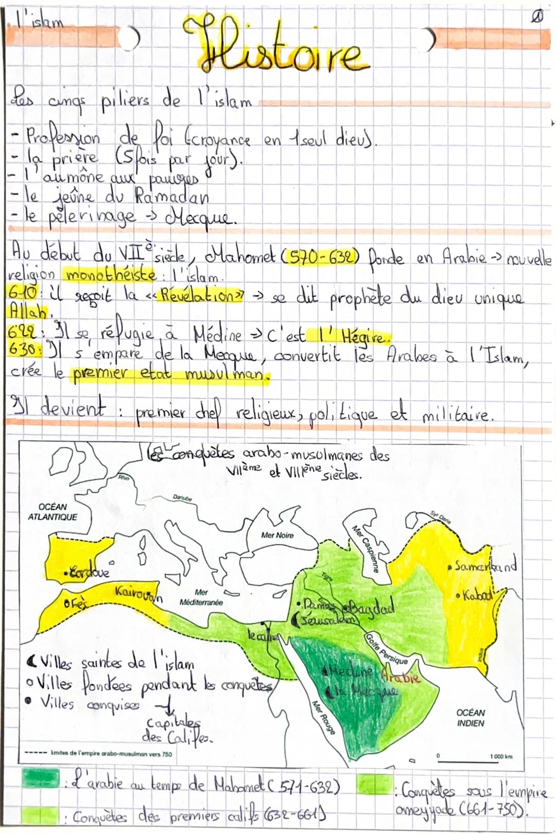 l'islam
Las
angs piliers de l'islam
- Profession de foi (croyance
la prière (Spois par jour).
-I' aumône aux paniges
- le jeune du Ramadan
-
