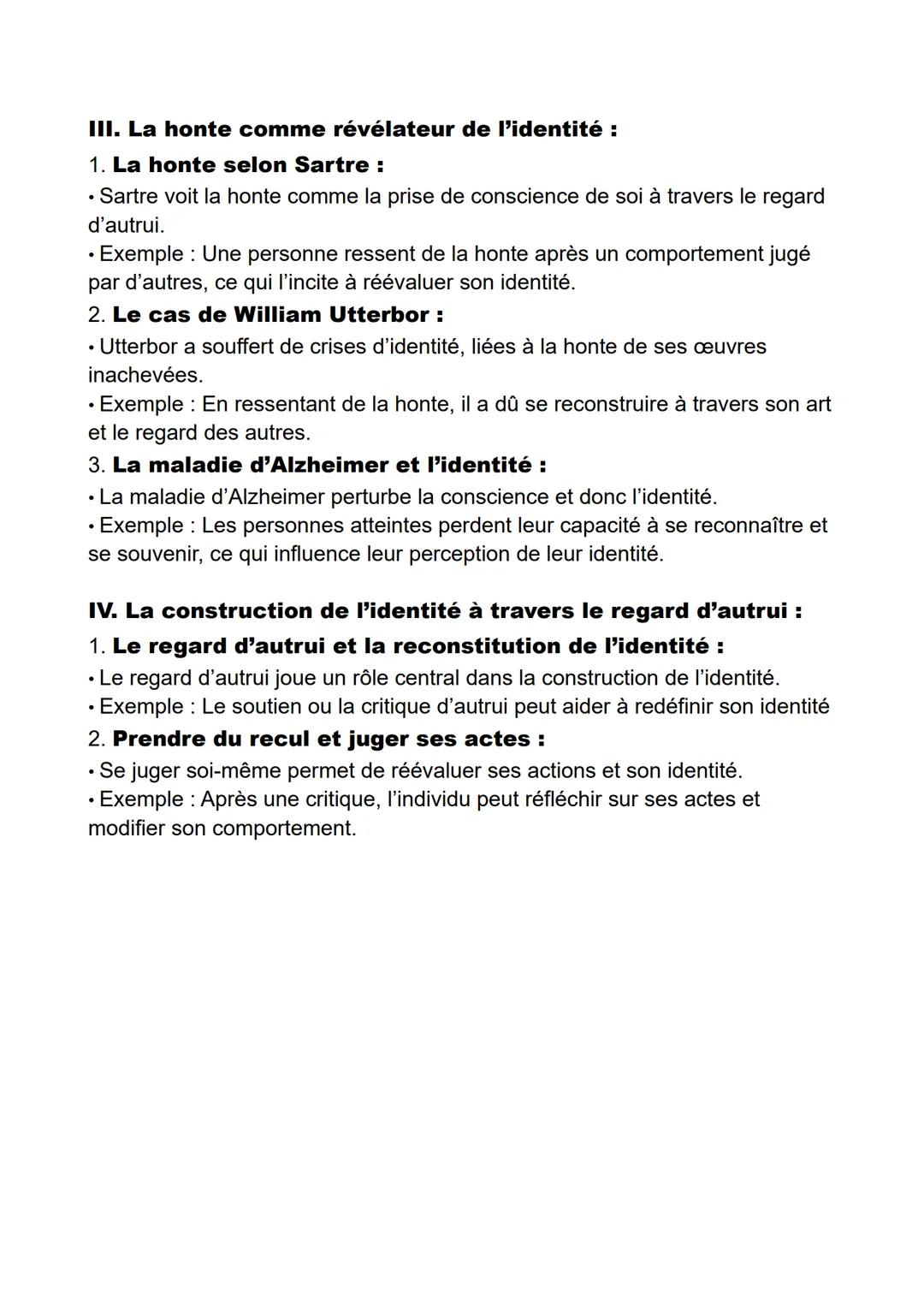 --- OCR Start ---
La
conscience
Le mot "conscience" vient du latin "conscientia", qui signifie "avec savoir". En
philosophie, il y a deux gr
