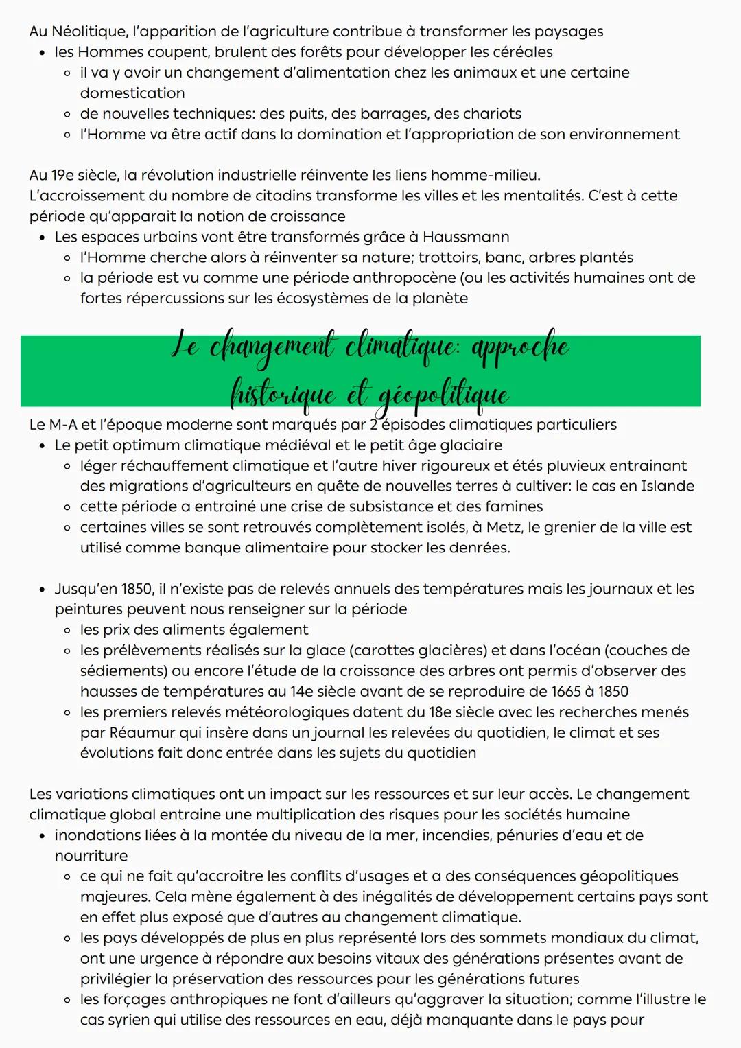 # L'environnement

Introduction

C'est dans un contexte d'inquiétude face à la dégradation des milieux naturels que les
sciences humaines on