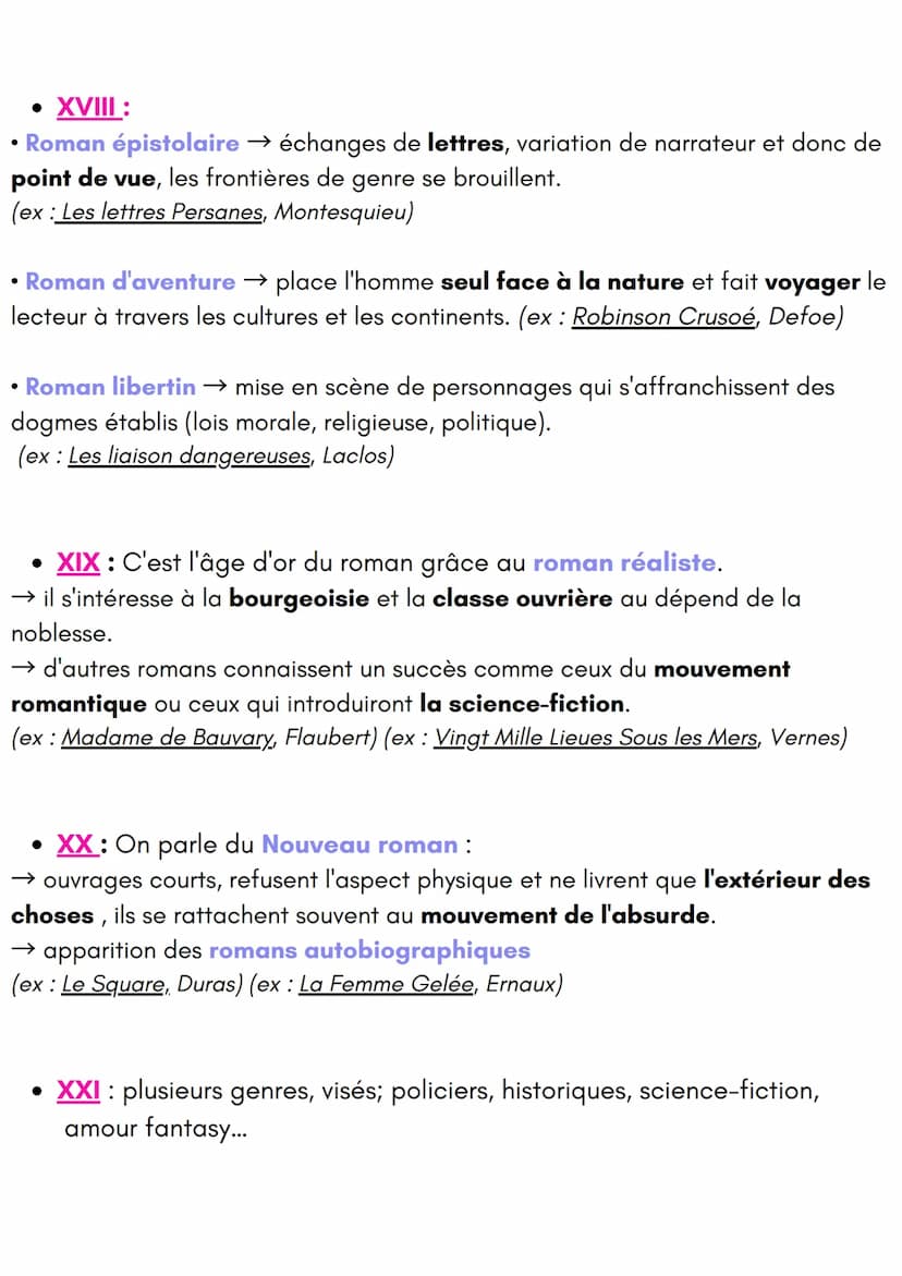 FRANÇAIS
Le genre romanesque
Introduction Générale :
Le roman est aujourd'hui considéré
comme un genre hégémonique. Il
est valorisé de nombr