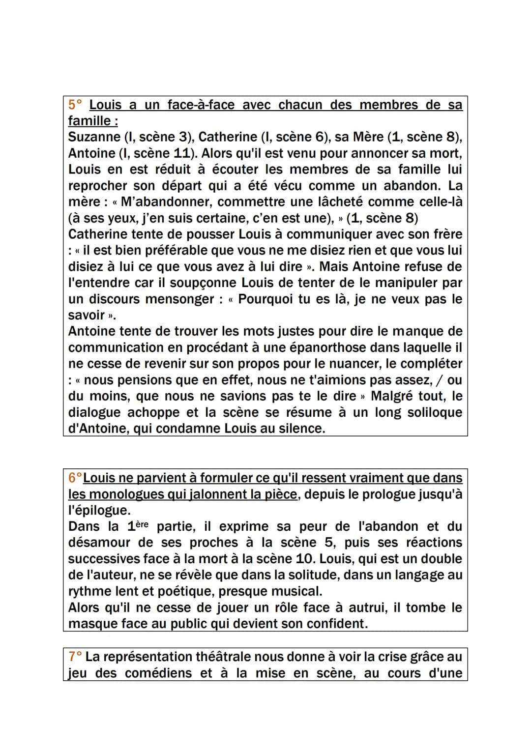 Dissertation
Jean-Luc Lagarce Juste la fin du monde 1990
Intro n°1 : Le genre théâtral est l'art du spectacle vivant la
représentation d'une