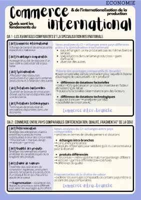 Know Économie chapitre 2 : le commerce international thumbnail