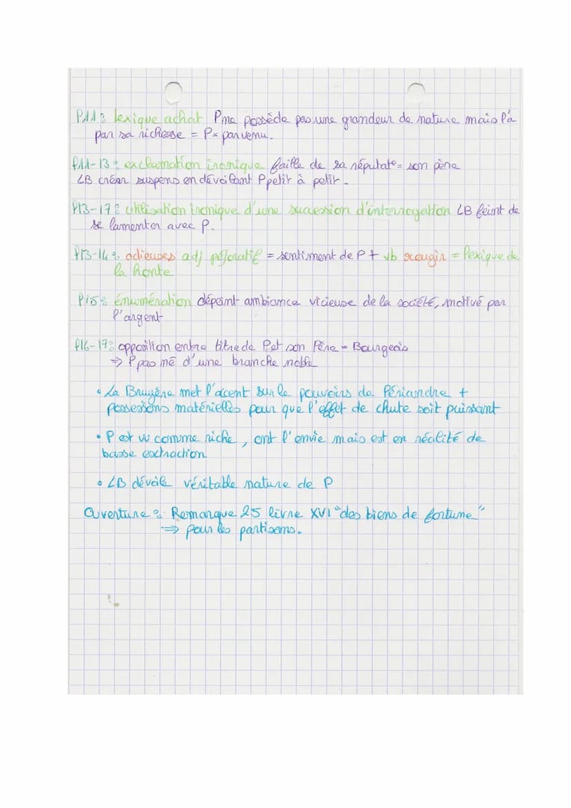 Periandre, La Bruyère
Texte 12
I-Le
pouvoins de l'argent ! Comment le moraliste parvient à déconstruire
(1-1ās) ` à qui verille sy [.11 P'im