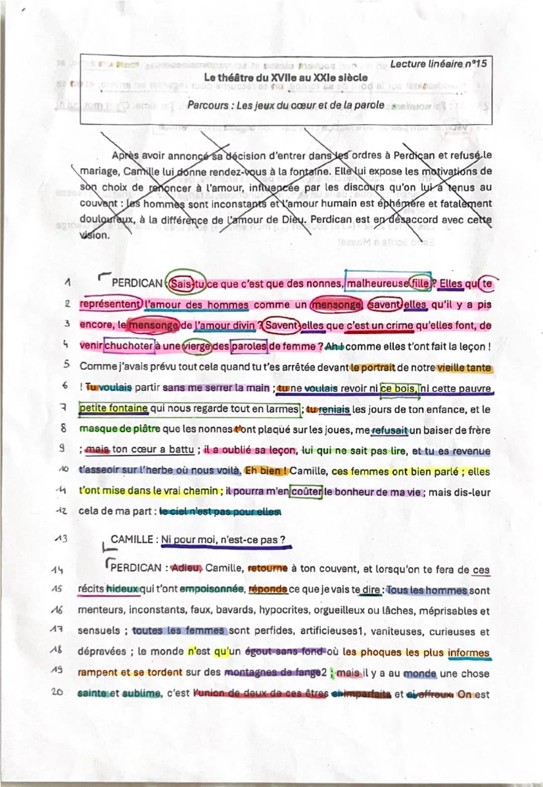 Texte 15: on ne badine pas avec l'amour, Alfred de Musset
1834
Introduction:
Alfred de Musset est un écrivain du 19º siècle. Il fait partie 