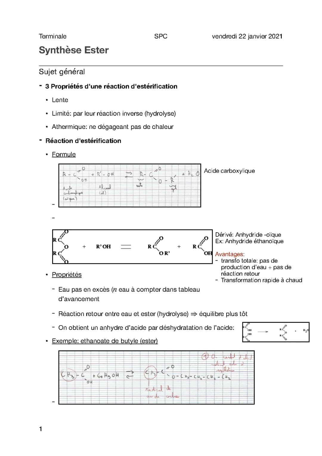 Découvre l'Estérification: Réactions, Rendement et Relargage!