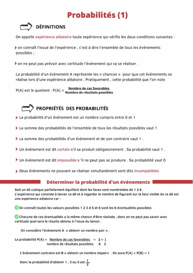 Know  Les probabilités thumbnail