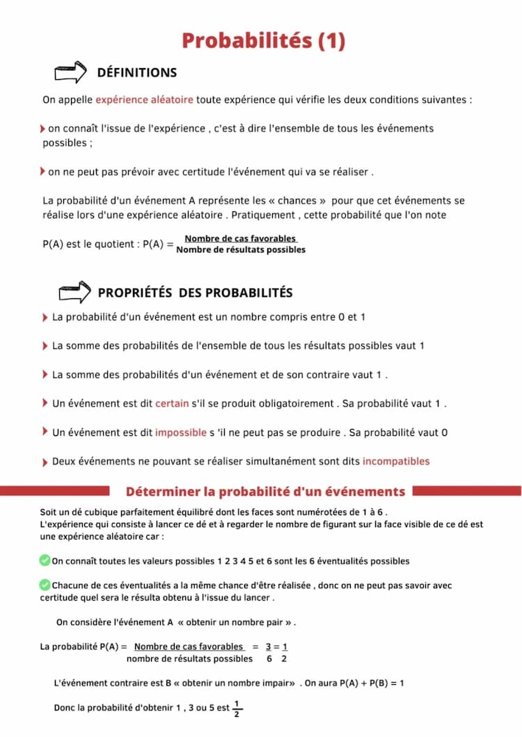 Know  Les probabilités thumbnail