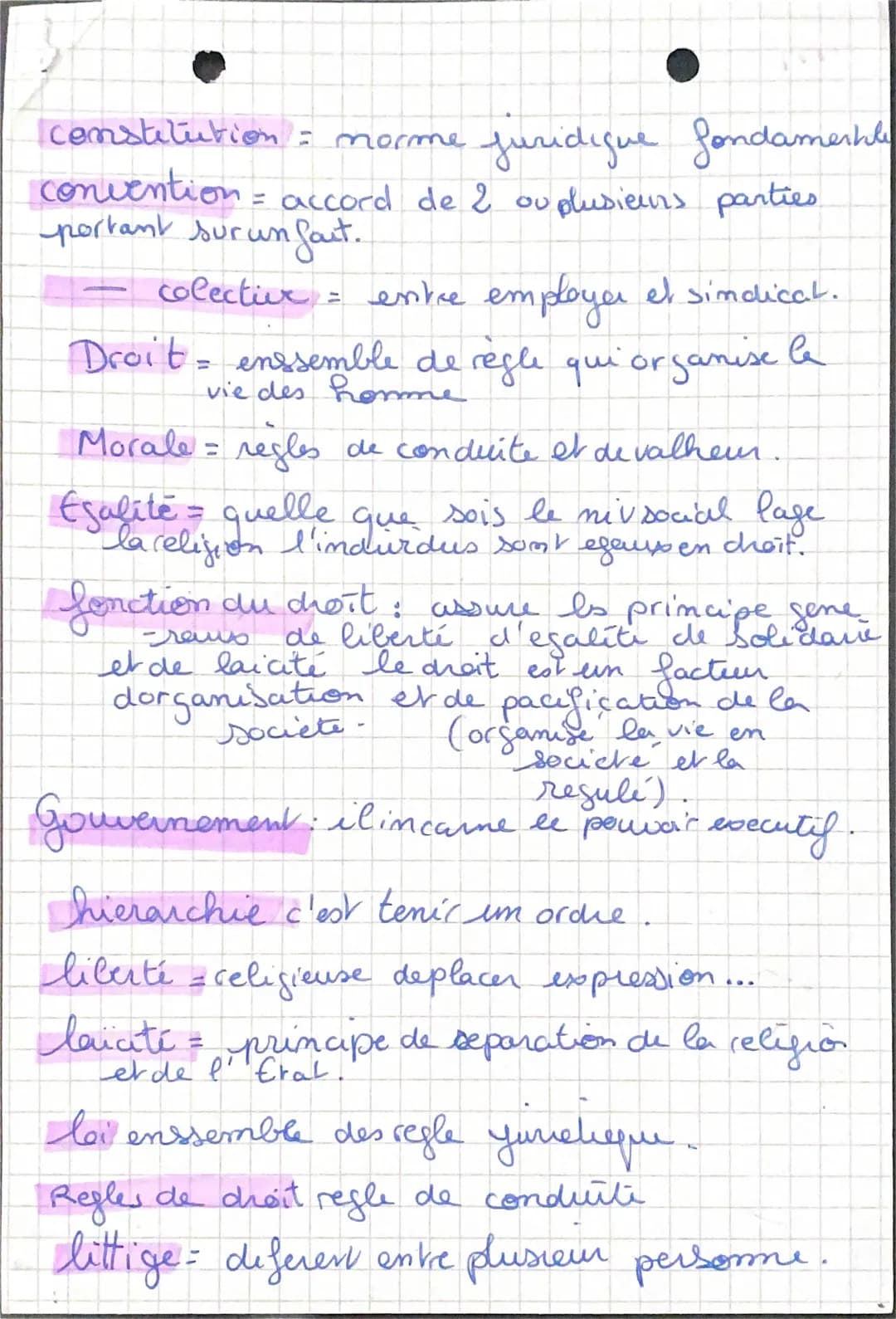 O
Droit
Etat de droit : systheme institutionnel
dans lequel les normes juridiques sont
hierarchivées afin de limiter sont pouvoir.
simplemen
