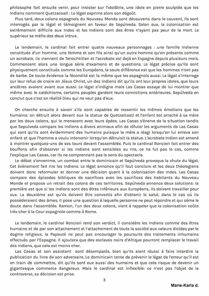 LECTURE CURSIVE :“LA CONTROVERSE DE
VALLADOLID"
• Biographie de Jean-Claude Carrière
Jean-Claude Carrière est né le 17 septembre 1931 à
Colo
