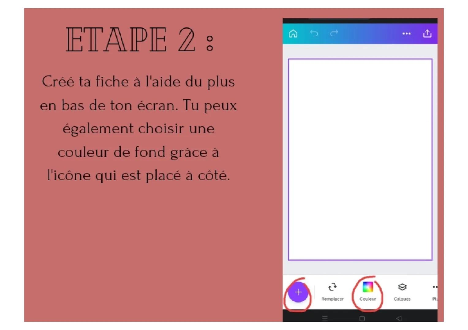 COMMENT FAIRE
UNE FICHE SUR
CANVA ? # ETAPE 1:

Sélectionne ton format

Tu en as déjà de proposés mais
tu peux également en
rechercher en ha
