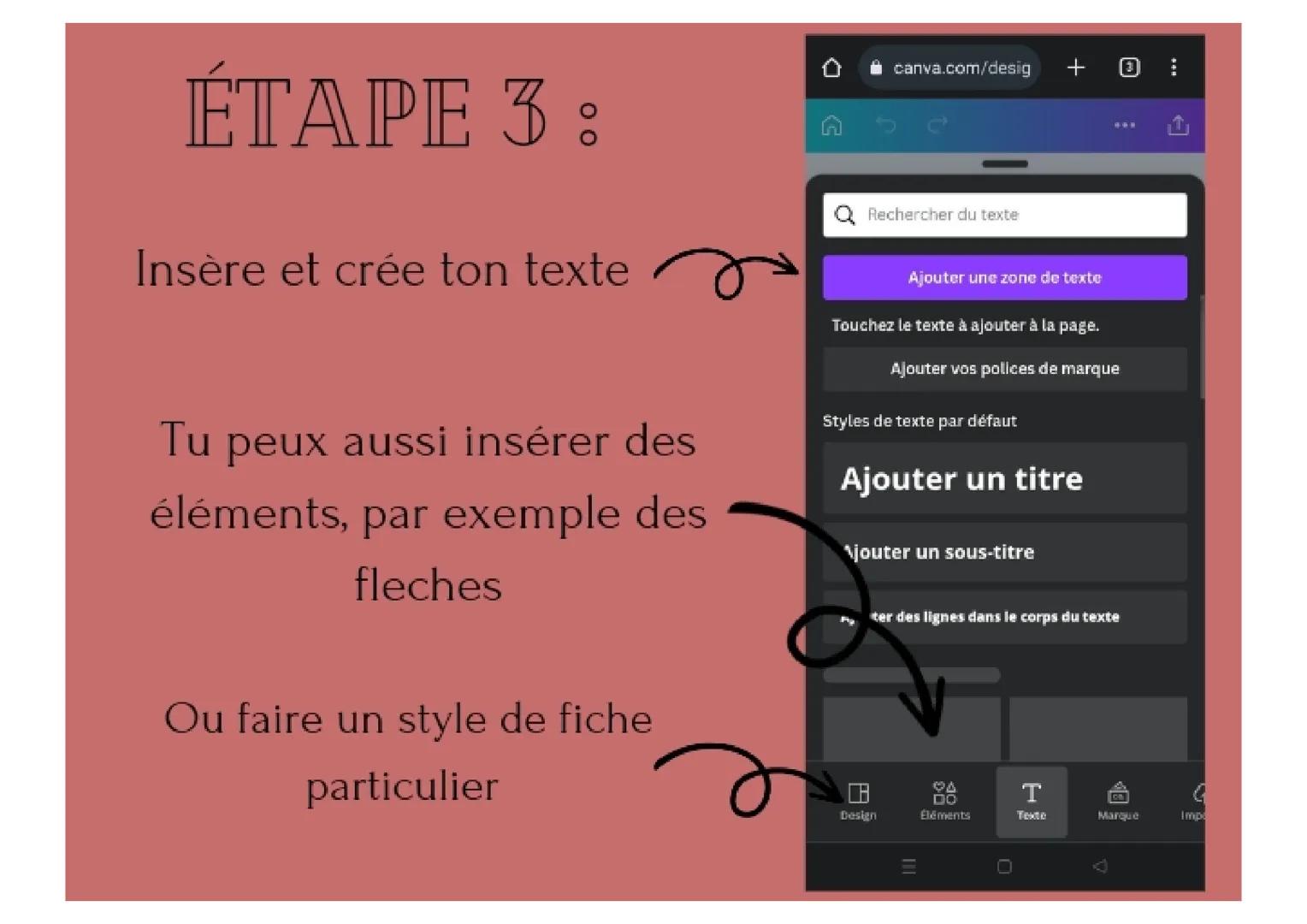 COMMENT FAIRE
UNE FICHE SUR
CANVA ? # ETAPE 1:

Sélectionne ton format

Tu en as déjà de proposés mais
tu peux également en
rechercher en ha