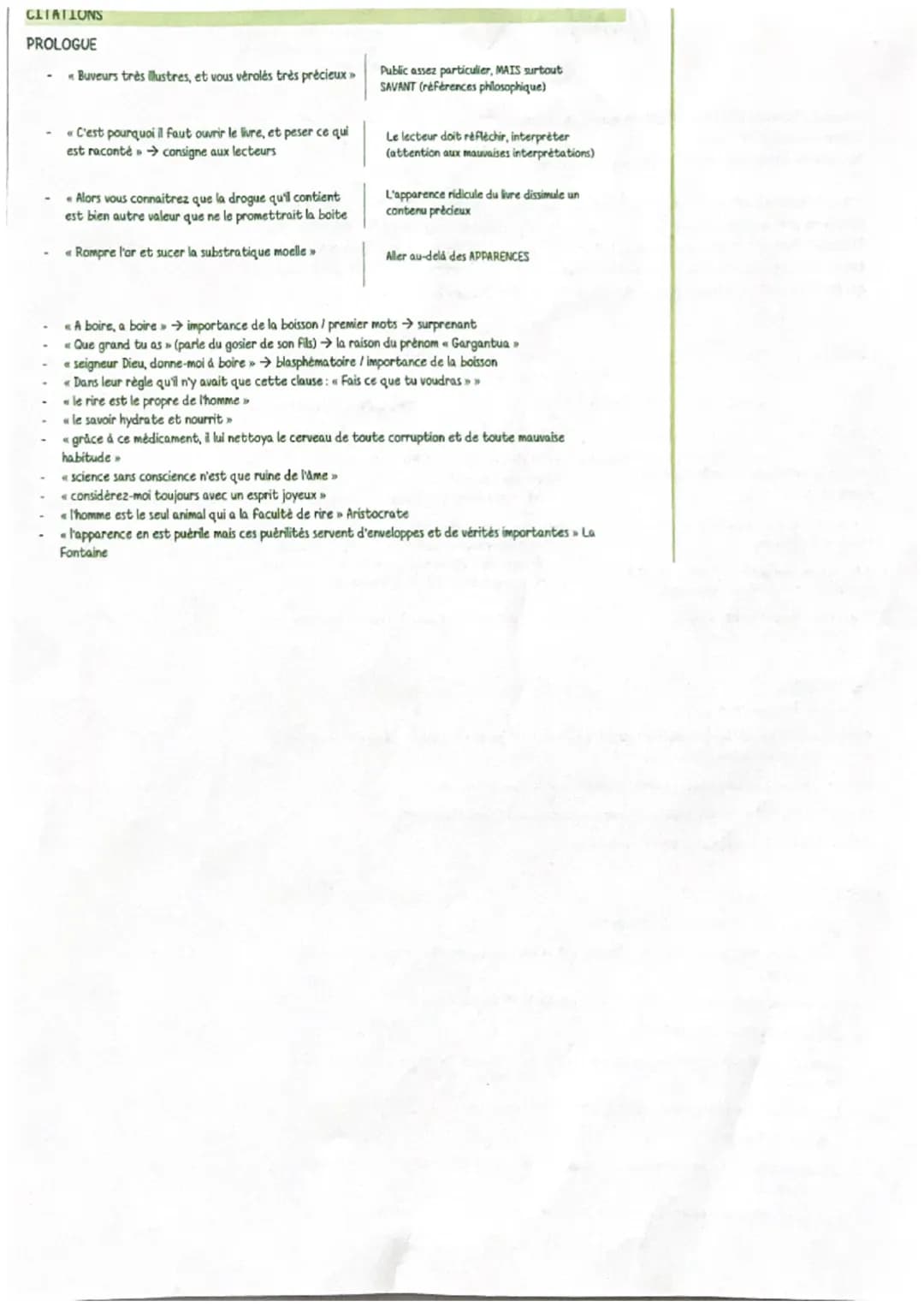 GLARGANIZA
.1534
François Rabelais (1483/94-1553) → moine, médecin, écrivain
Genre littéraire → roman
Mouvement littéraire humanisme
Mieux e