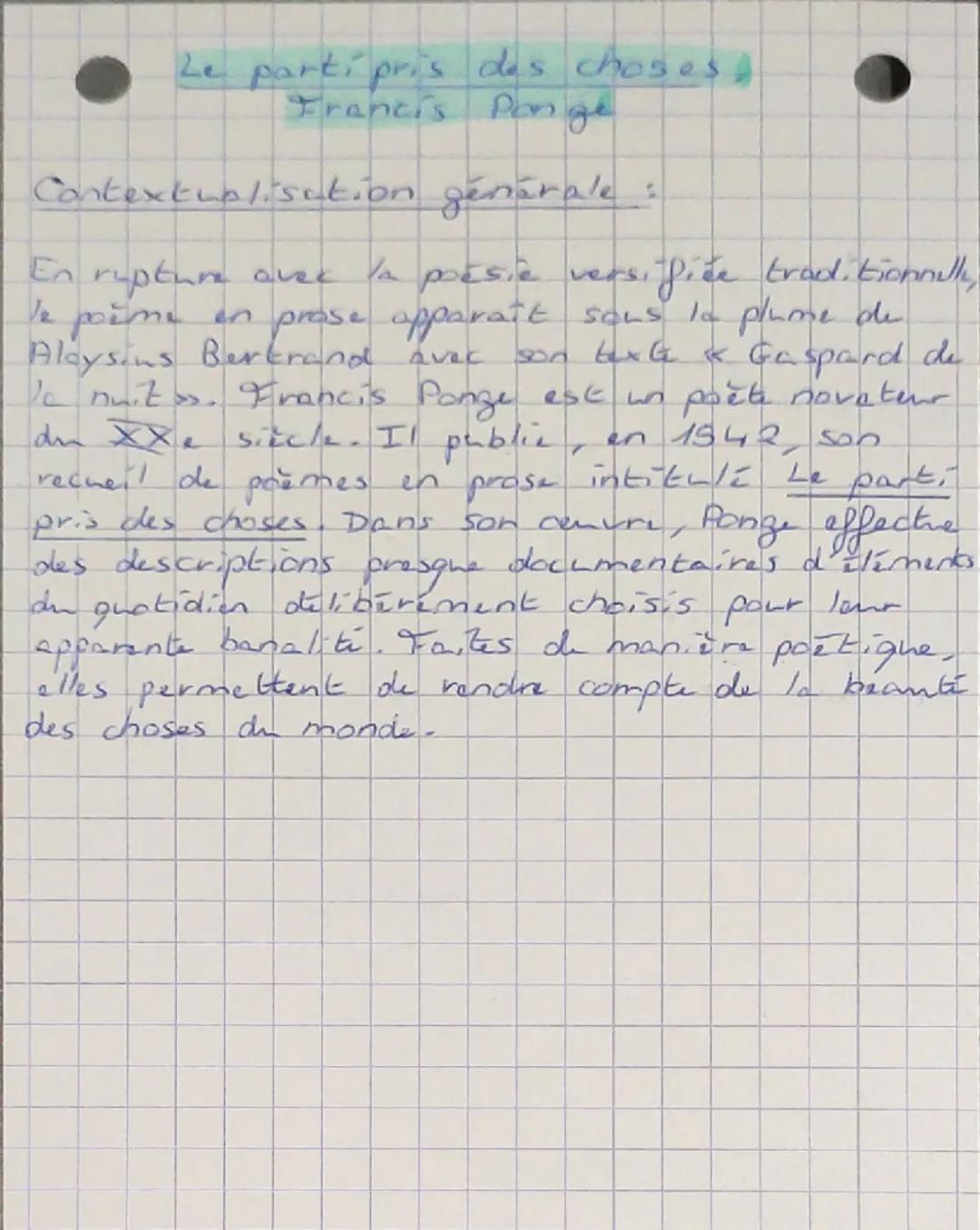 LL4 : Francis PONGE : Le pain : Le parti pris des choses, 1942

Le pain

La surface du pain est merveilleuse. d'abord à cause de cette impre