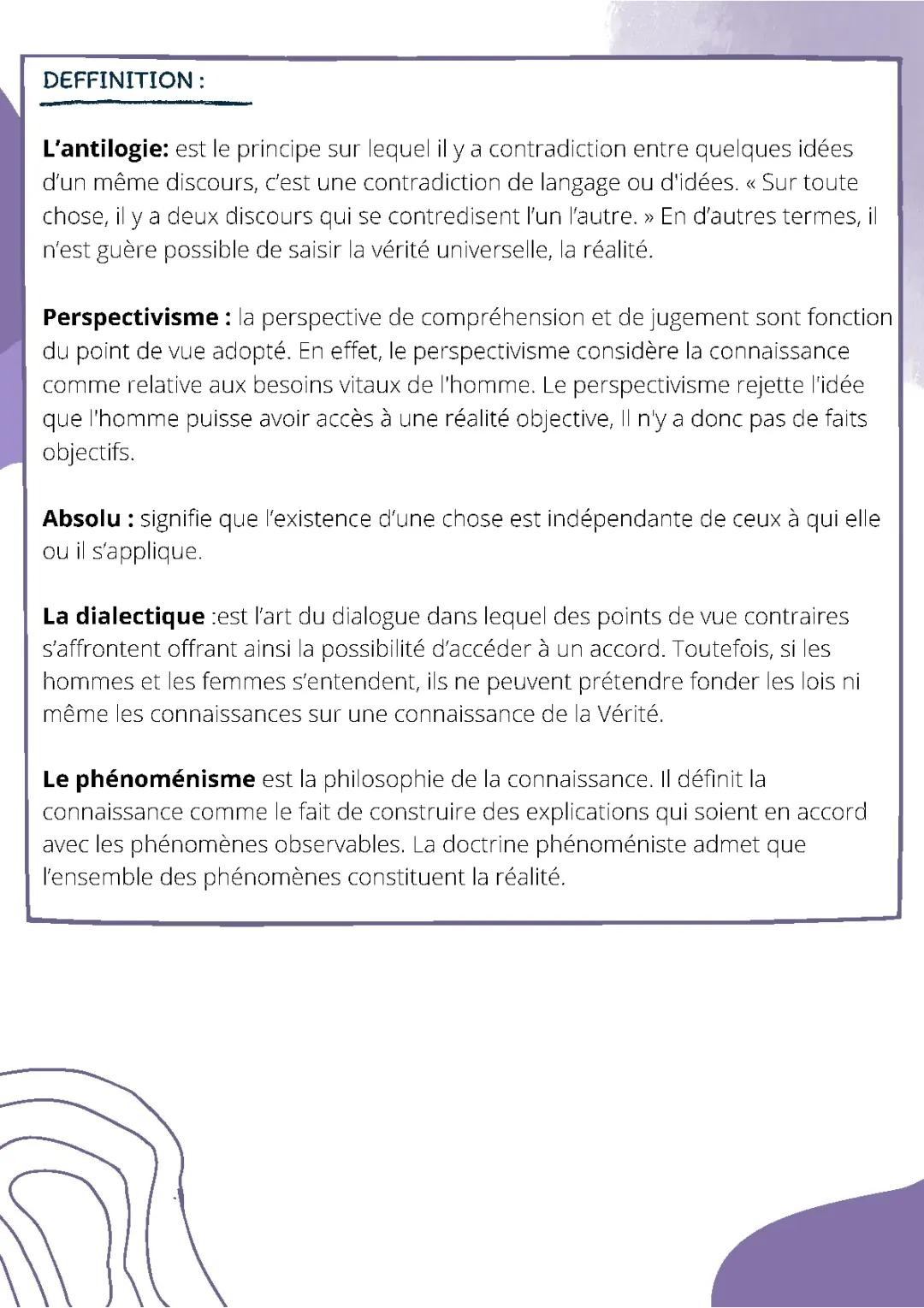  Fiche sur le sophisme