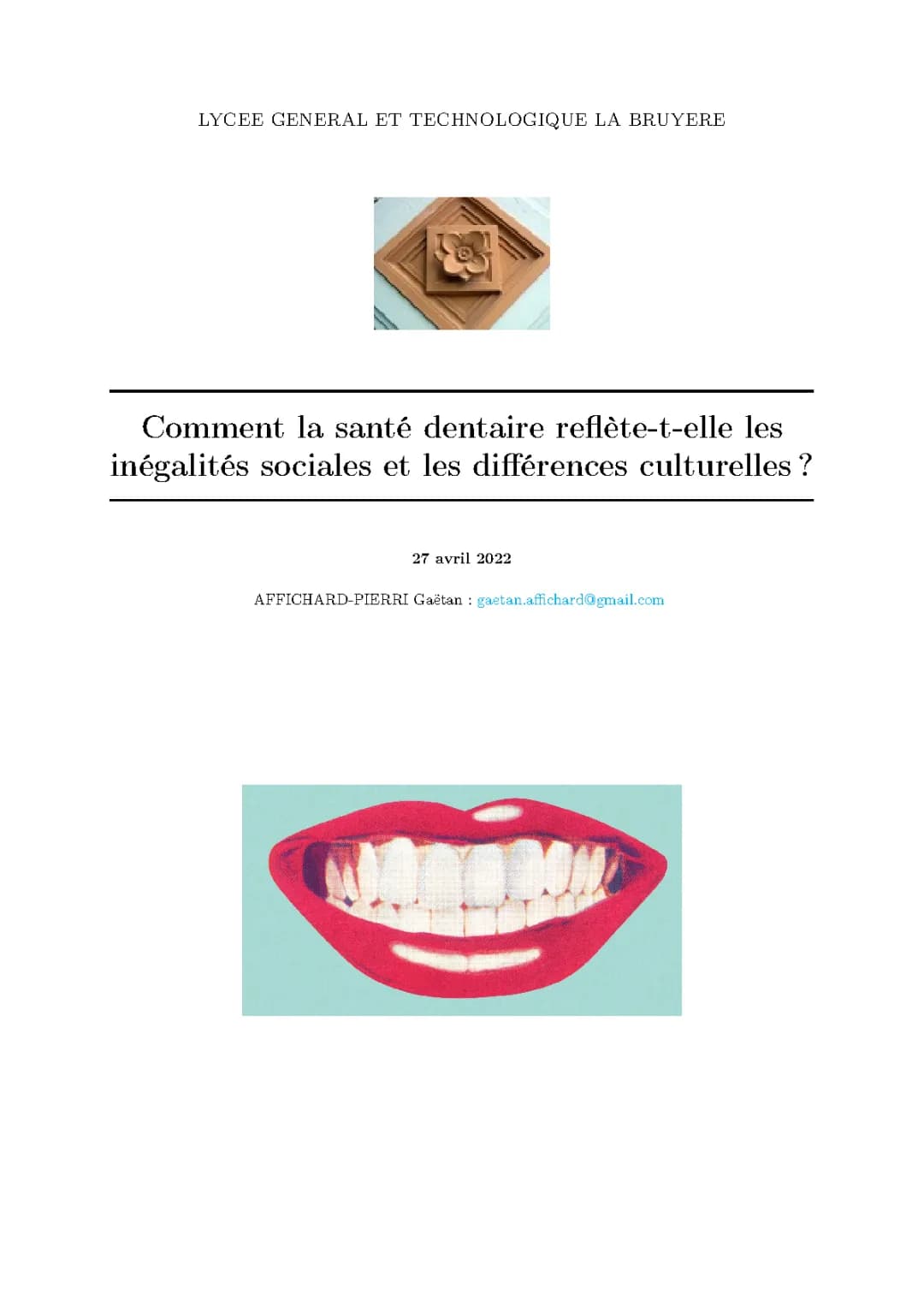 L'hygiène Bucco-dentaire et les Inégalités Sociales pour les Enfants
