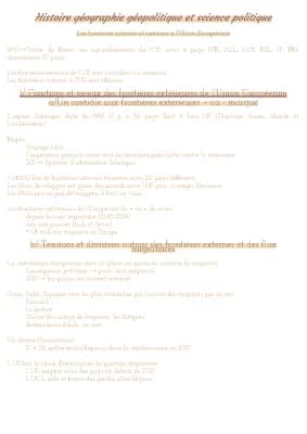 Know Les frontières internes et externes a l’UE thumbnail