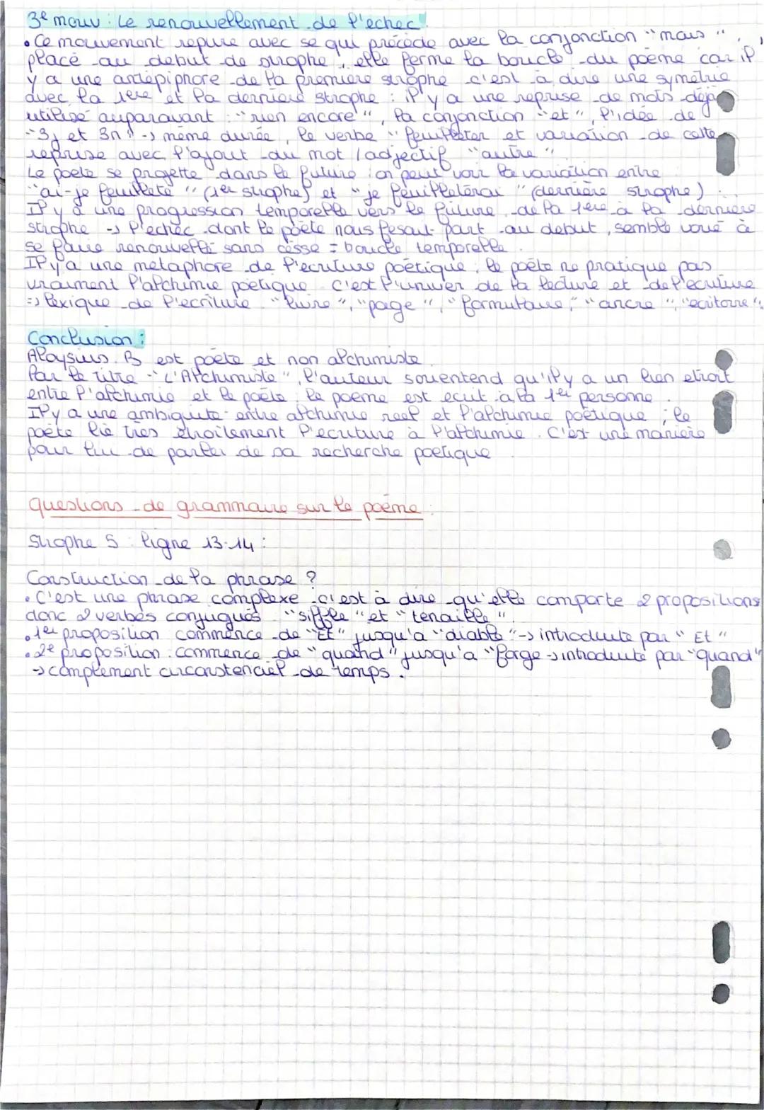 Seance 11: C'alchimie poétique chez Aloysius Bertrand. "L'alchimie"
Gaspard de la nuit
1842
• Explication linéaire n°21.
Aloysius Bertrand e