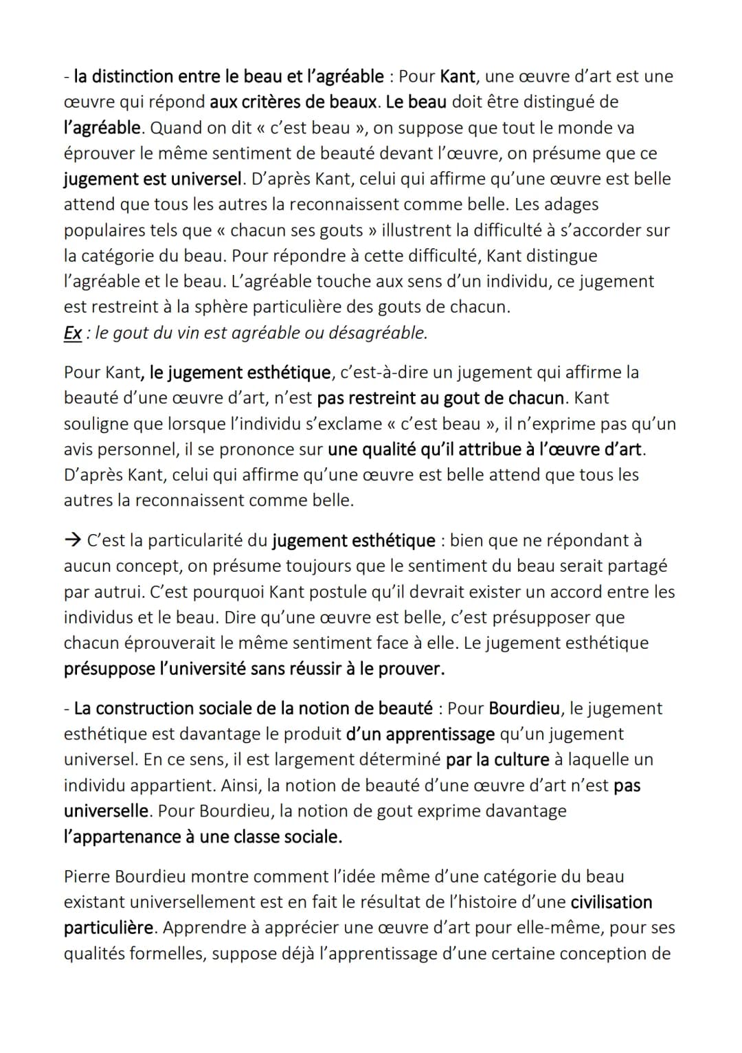 1) Définition de l'art
L'Art
L'étymologie du mot
Le mot « art » a la même étymologie que le mot « technique » : technê, en
grec, qui donne a