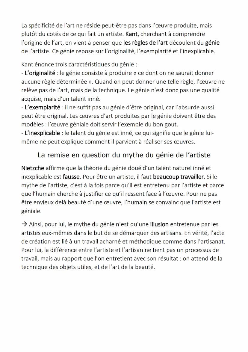 1) Définition de l'art
L'Art
L'étymologie du mot
Le mot « art » a la même étymologie que le mot « technique » : technê, en
grec, qui donne a