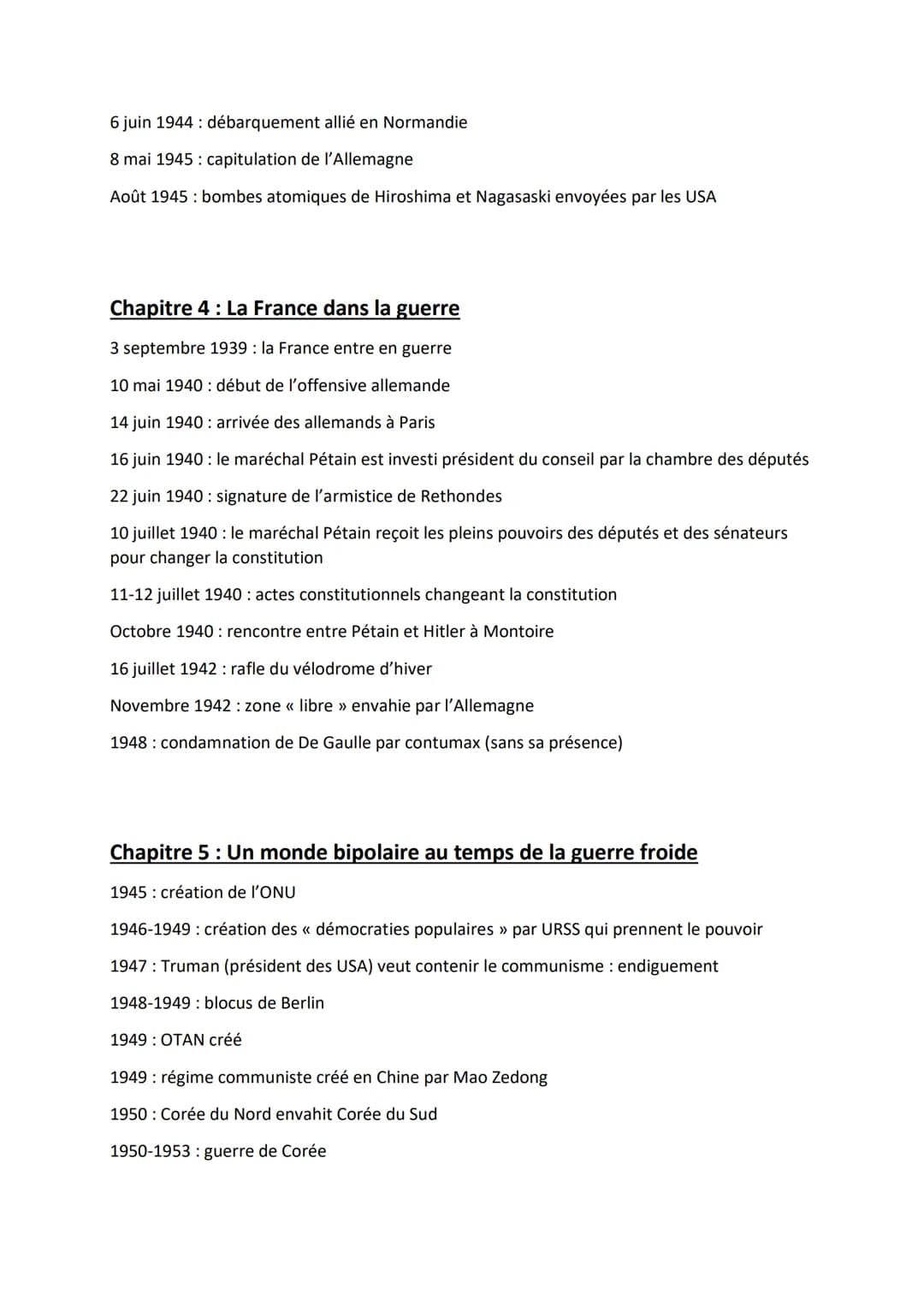 DATES D'HISTOIRE POUR BREVET
Chapitre 1 : Civils et militaires dans la première guerre mondiale
28 juin 1914: assassinat de l'archiduc de l'