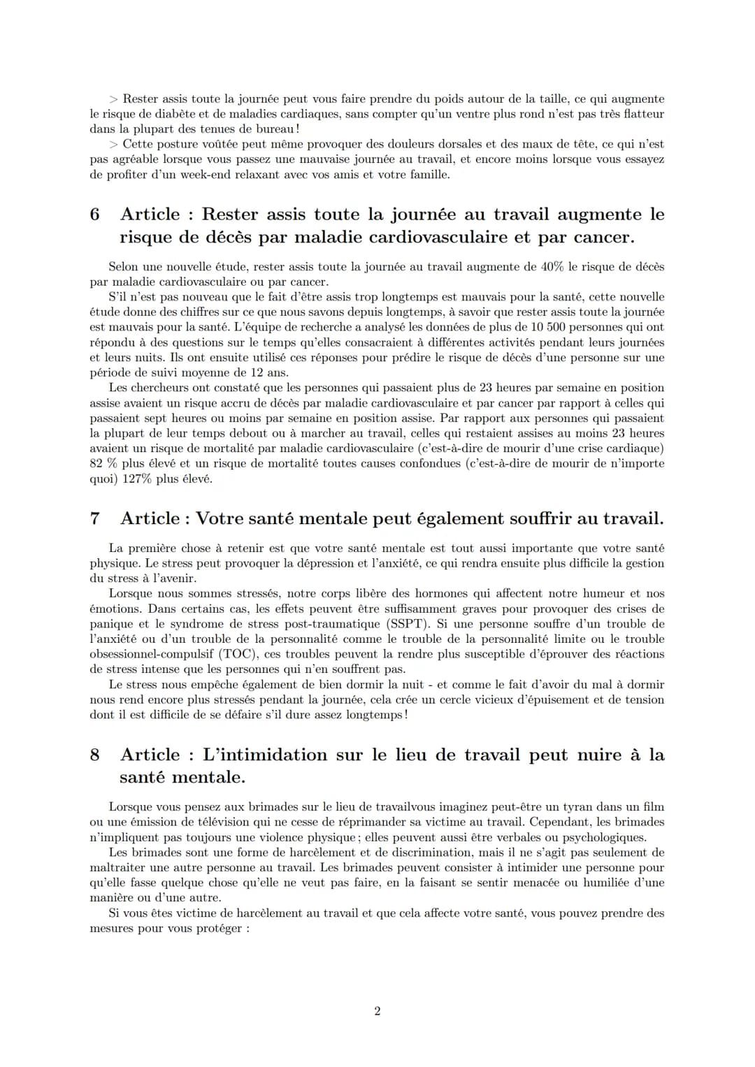 LYCEE GENERAL ET TECHNOLOGIQUE LA BRUYERE
Le travail rend-il malade ?
24 mai 2022
AFFICHARD-PIERRI Gaëtan: gaetan.affichard@gmail.com
£
$ 1 