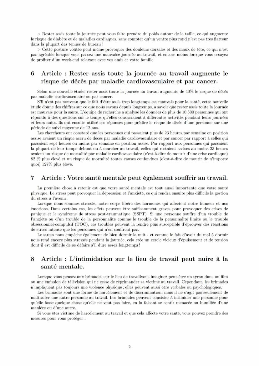 LYCEE GENERAL ET TECHNOLOGIQUE LA BRUYERE
Le travail rend-il malade ?
24 mai 2022
AFFICHARD-PIERRI Gaëtan: gaetan.affichard@gmail.com
£
$ 1 