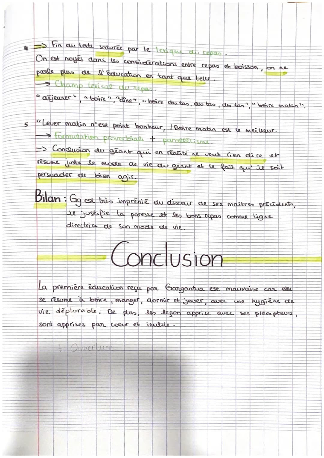 b
D
Objet d'étude : La littérature d'idées du XVIe au XVIIIe siècle.
Parcours La bonne éducation.
Introduction
Carte d'identite
Gargantua
Ra