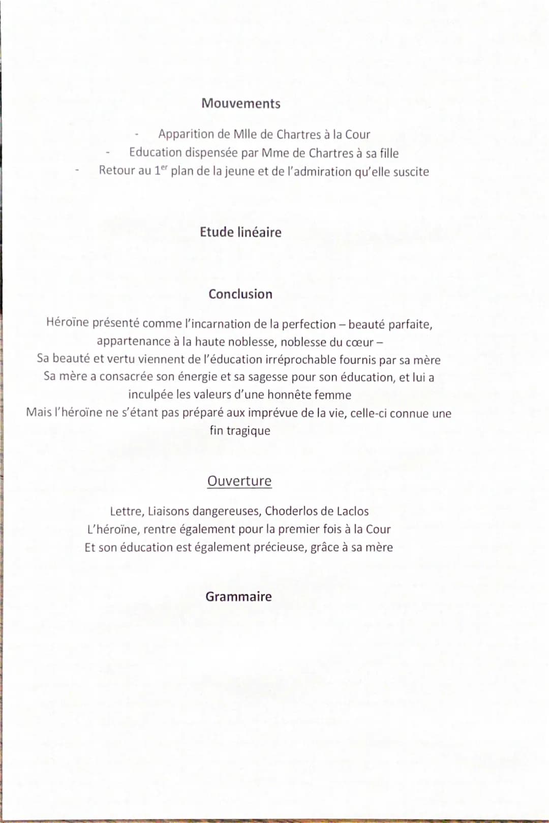 Texte 6-Le portrait de Mlle de Chartres
Introduction
Présentation auteur
Marie-Madelaine Pioche de la Vergne
Née à Paris
Femmes de lettres f