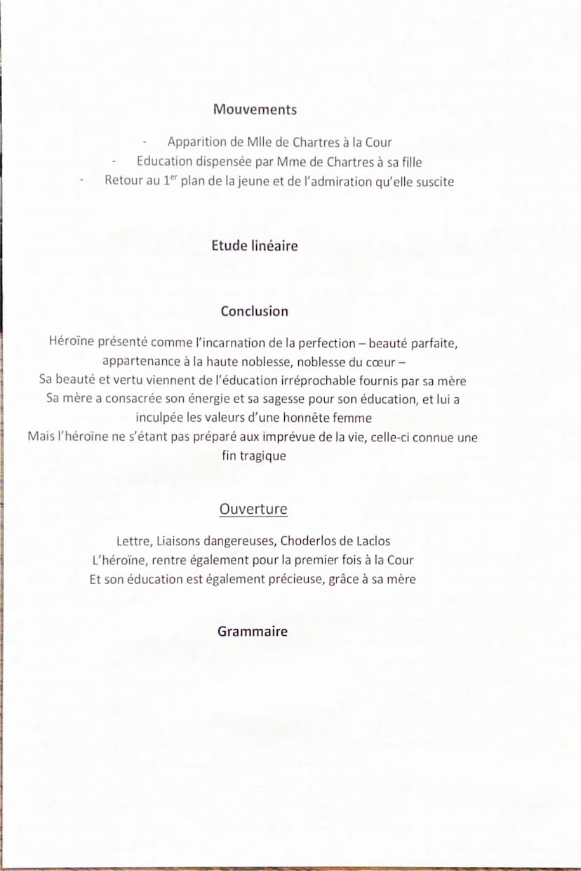 Texte 6-Le portrait de Mlle de Chartres
Introduction
Présentation auteur
Marie-Madelaine Pioche de la Vergne
Née à Paris
Femmes de lettres f