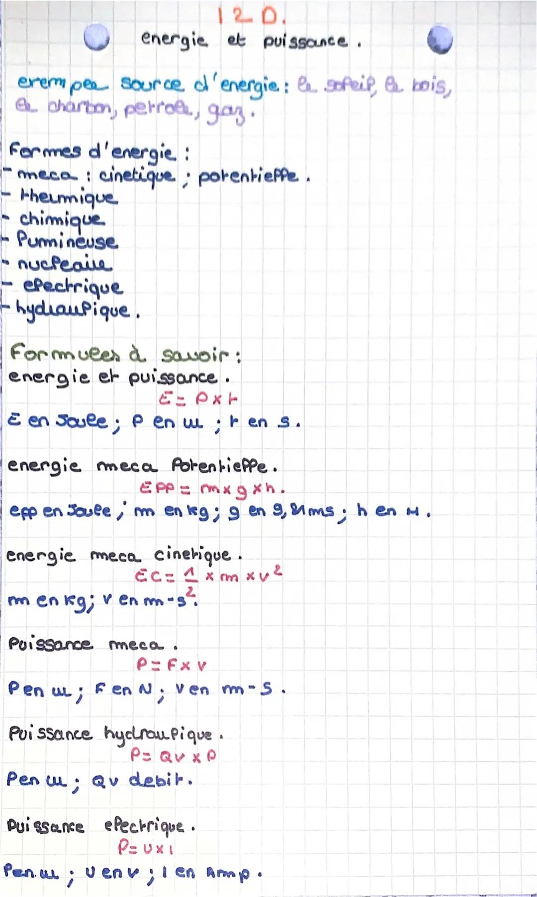 Découvre l'Énergie et la Puissance Électrique: Cours Amusants et Exercices Corrigés