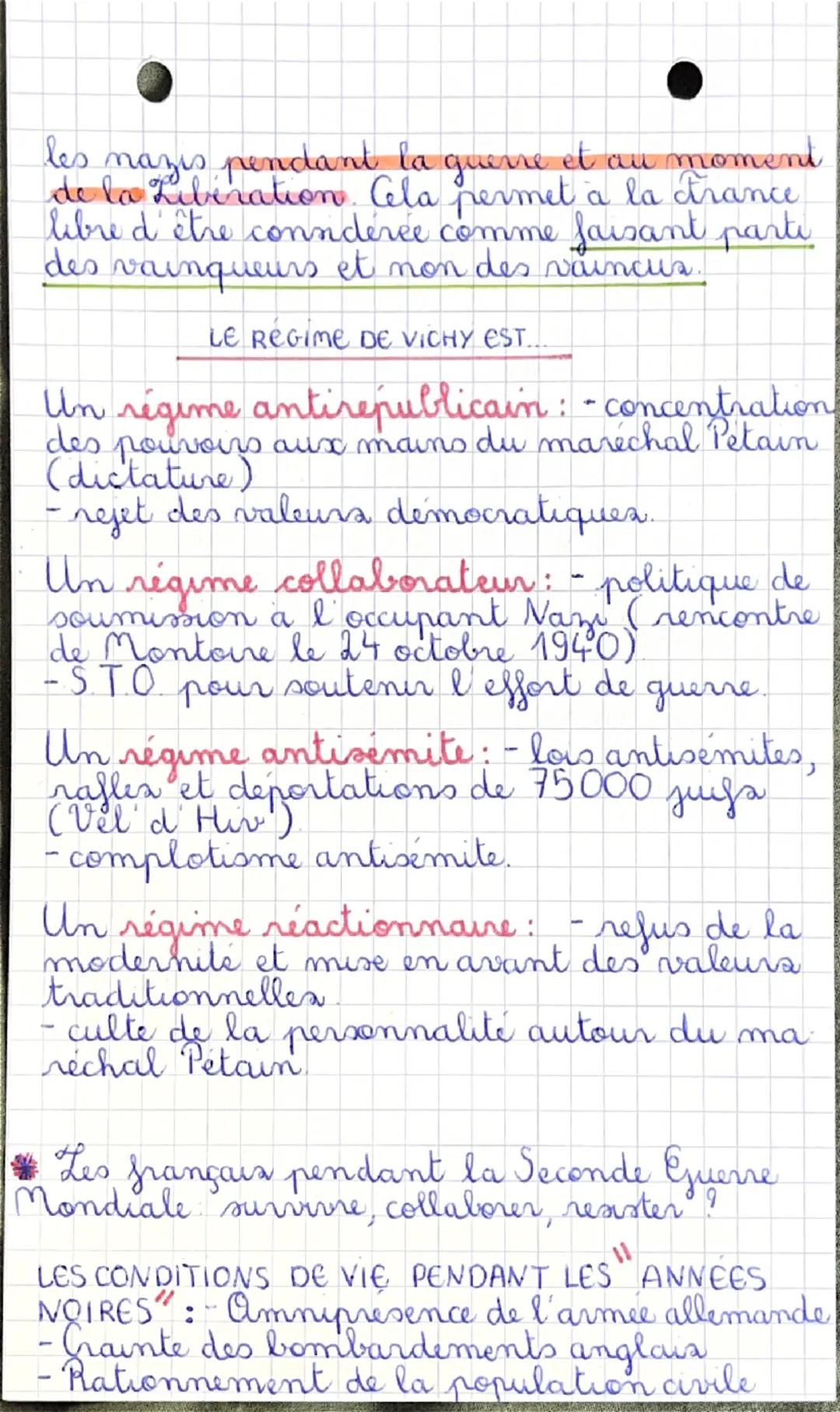 --- OCR Start ---
•histoire
1 Comment la trance se retrouve-t-elle occupée
par l'Allemagne?
Le dd jun 1940, le maréchal Philippe Petain
ngne