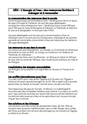 Know Les ressources énergétiques dans le monde thumbnail