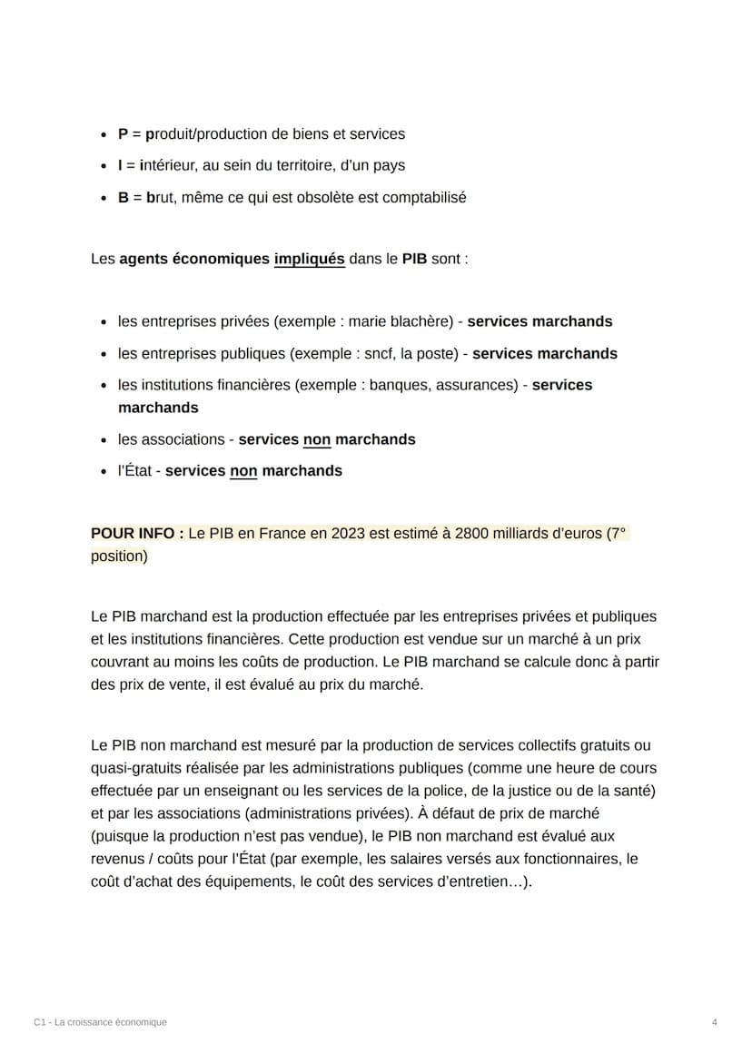 TILUTE
WOCHE
M
C1 - La croissance économique
Quelles sont les sources et les défis de la
croissance économique ?
Wh
▾ VOCABULAIRE
• Sources 