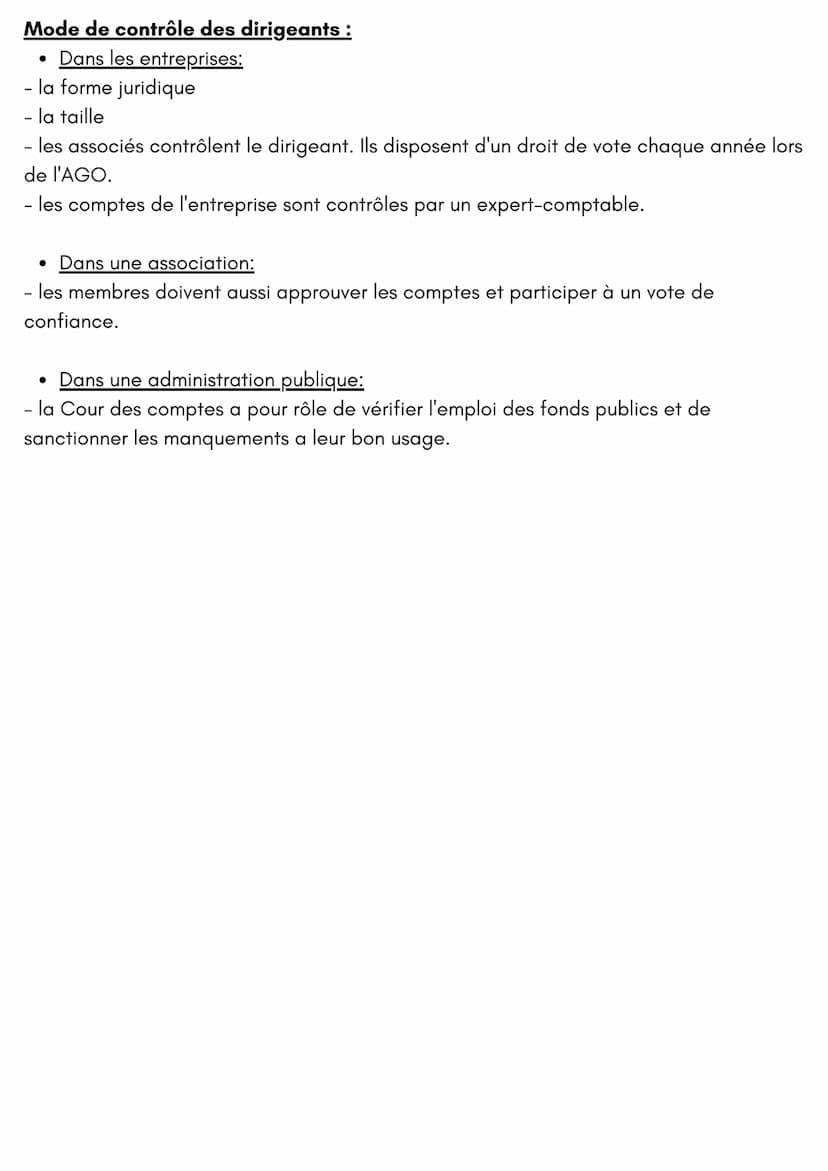 Chapitre 1
Thème 1
Les différents types d'organisation
Organisation : constituée de plusieurs individus ayant un objectif commun qui se
regr