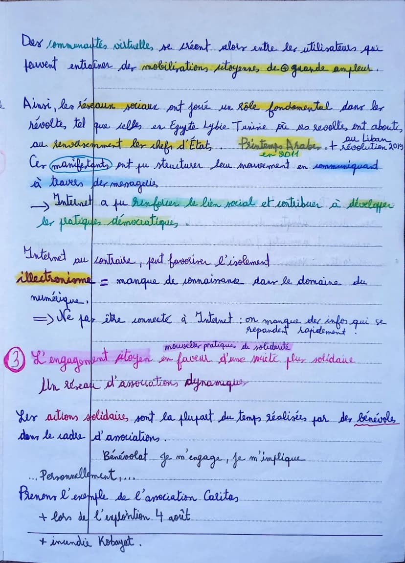 Nouvelles solidarités et nouveaux liens sociaux.
intro: transformations économique et sociales modifier liens sociaux
qui unissaient les hab