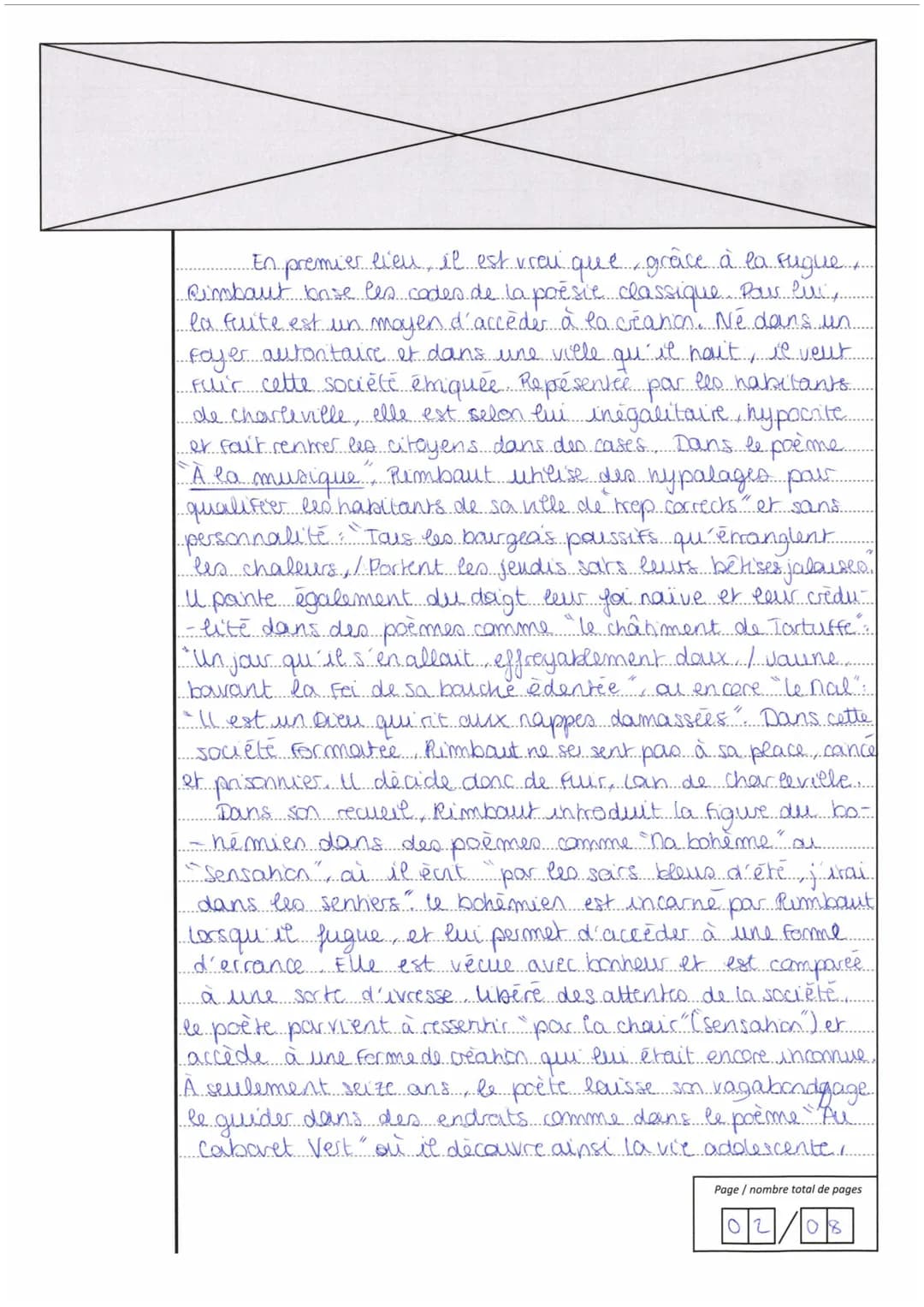 REPUBLIQUE FRANÇAISE
Série
Session
Epreuve
Sujet
MINISTÈRE
DE L'EDUCATION
NATIONALE
COPIE
ÉPREUVES ANTICIPÉES DU
BACCALAURÉAT
Epreuve
Baccal