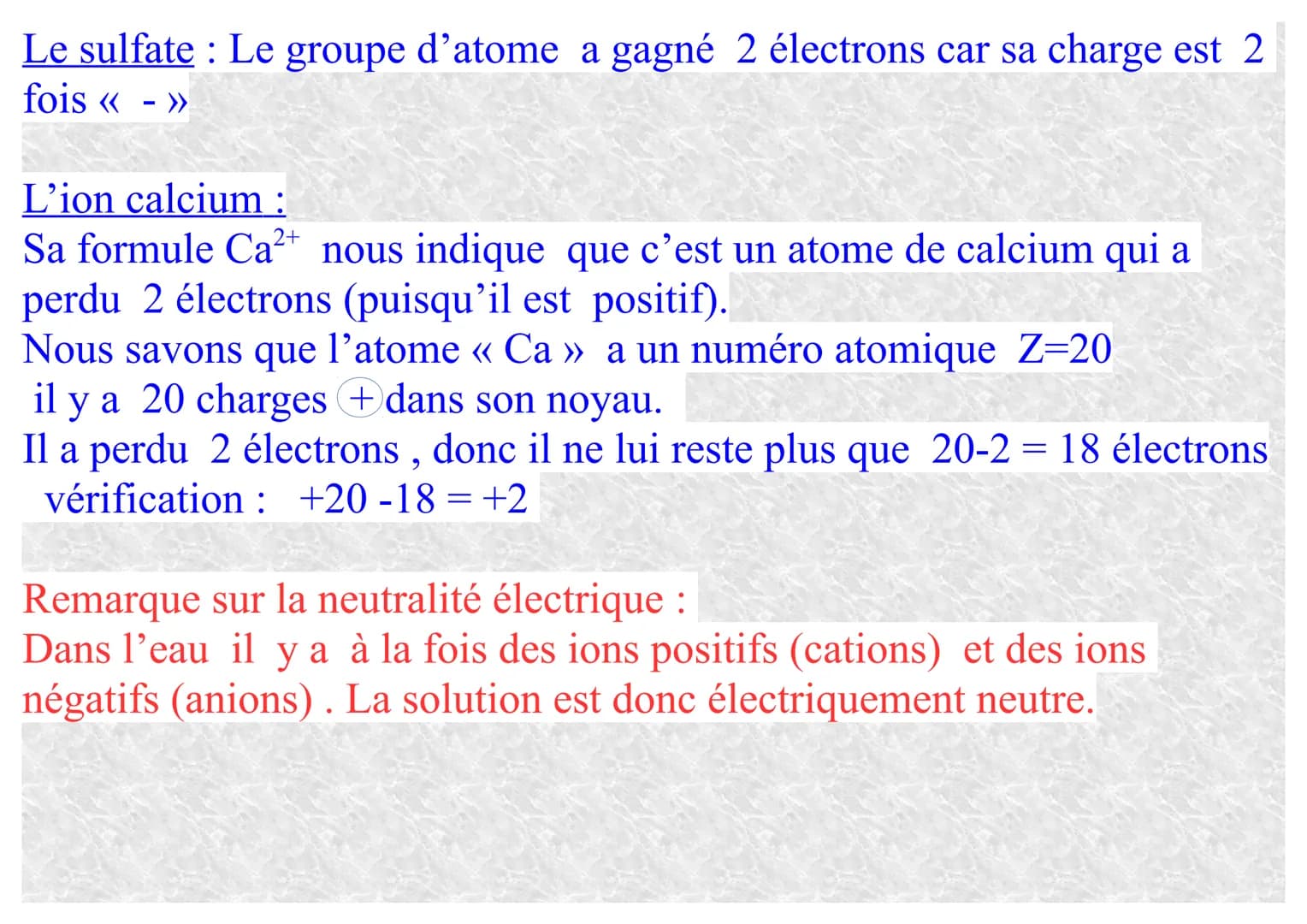 Partie 1:De l'infiniment petit à l'infiniment grand
Chapitre 1: atomes et ions
objectifs : - Interpréter une formule chimique
-Connaître la 