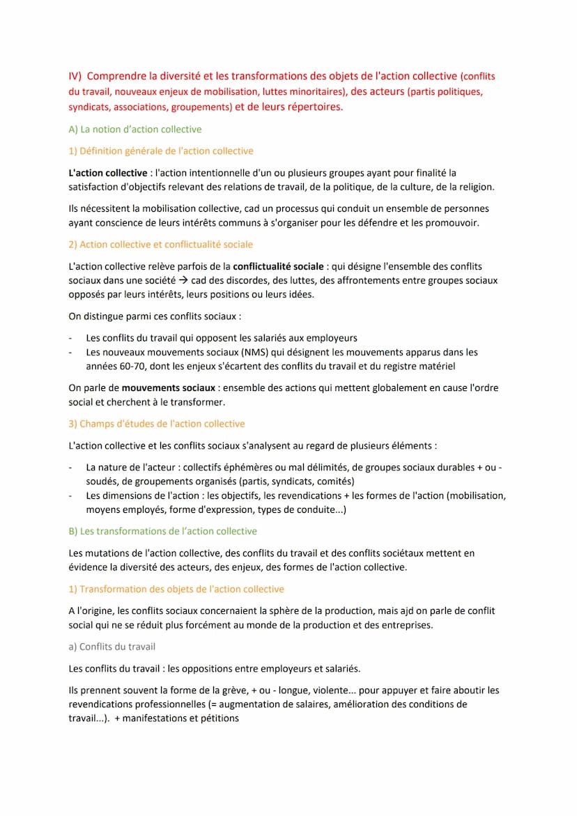 Socio - Chapitre 5: Comment expliquer l'engagement
politique dans les sociétés démocratiques ?
Démocratie: système politique fondé sur l'éga
