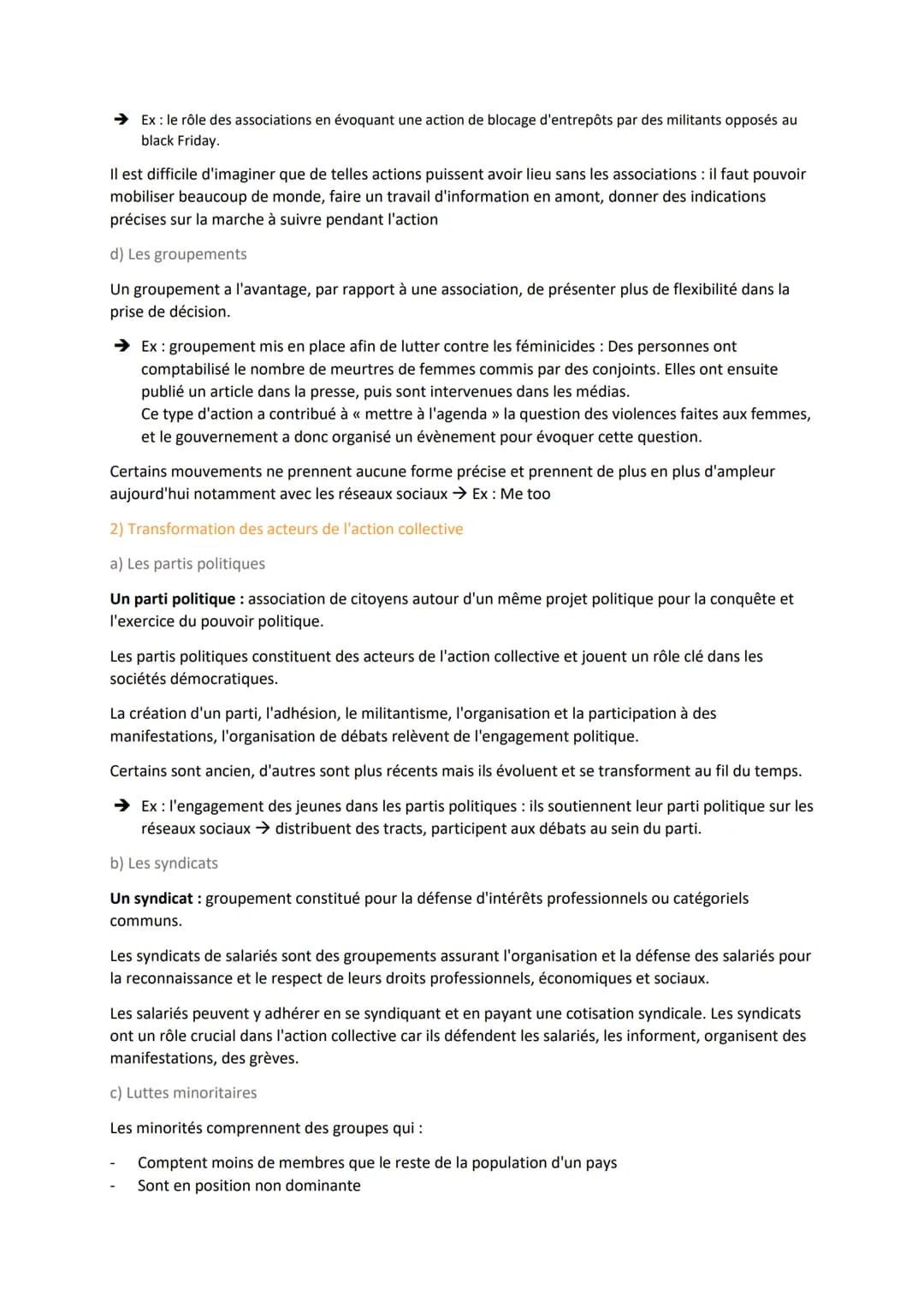 Socio - Chapitre 5: Comment expliquer l'engagement
politique dans les sociétés démocratiques ?
Démocratie: système politique fondé sur l'éga