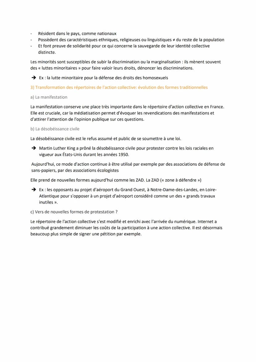Socio - Chapitre 5: Comment expliquer l'engagement
politique dans les sociétés démocratiques ?
Démocratie: système politique fondé sur l'éga