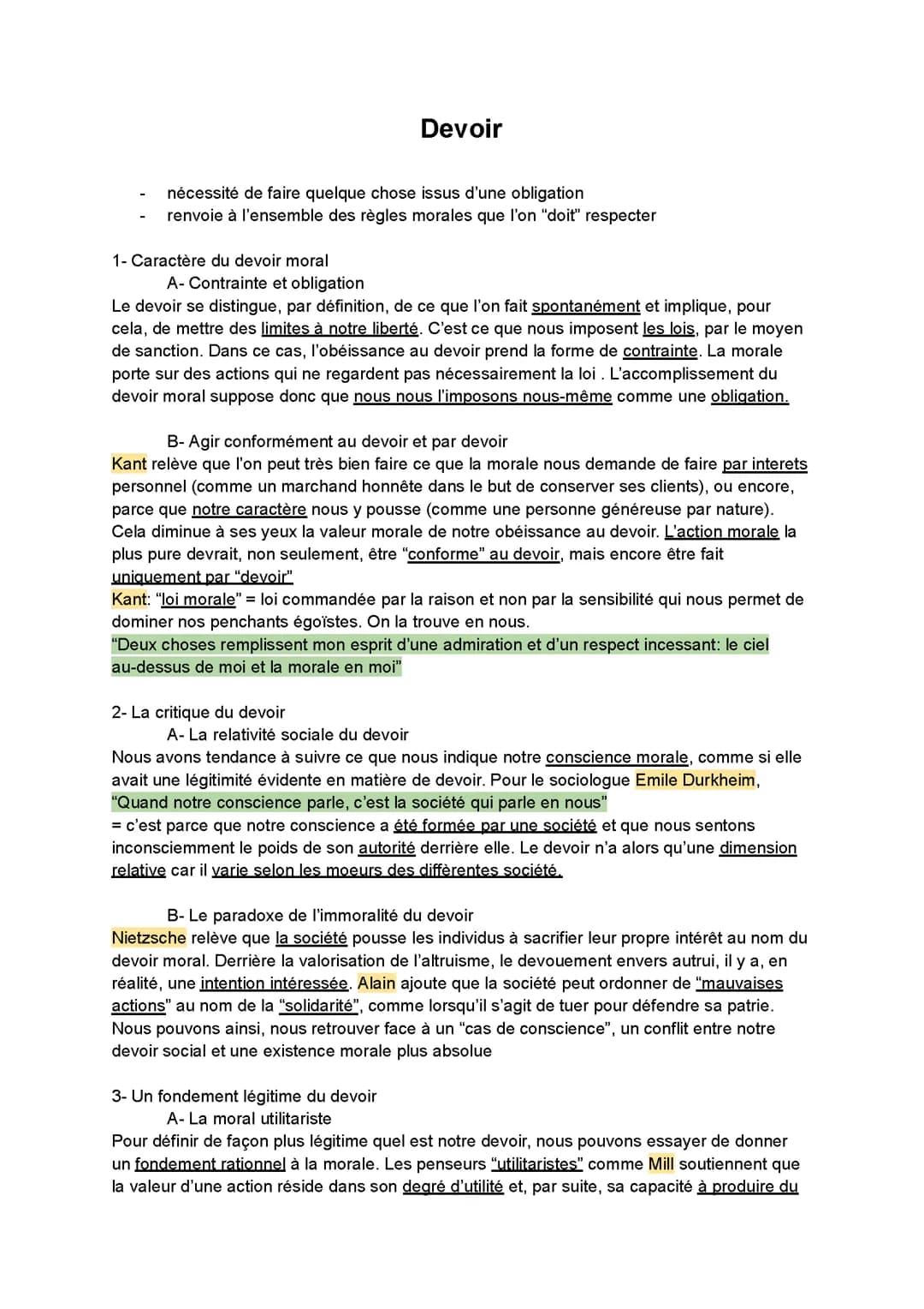 Le devoir philo 