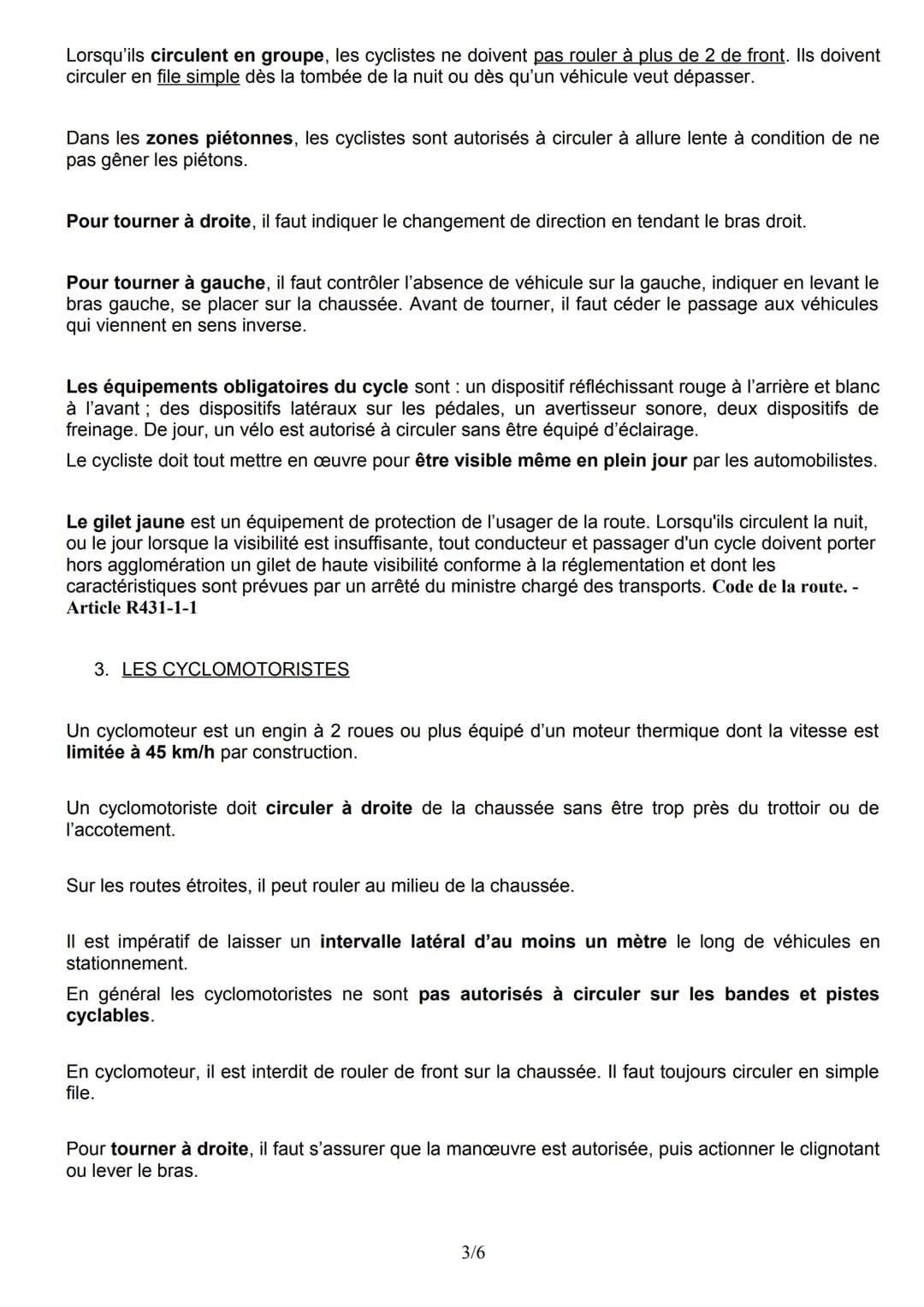 --- OCR Start ---
PREPARATION aux ASSR
Attestations Scolaires de Sécurité Routière
L'ASSR comporte une Attestation de sécurité routière de 1