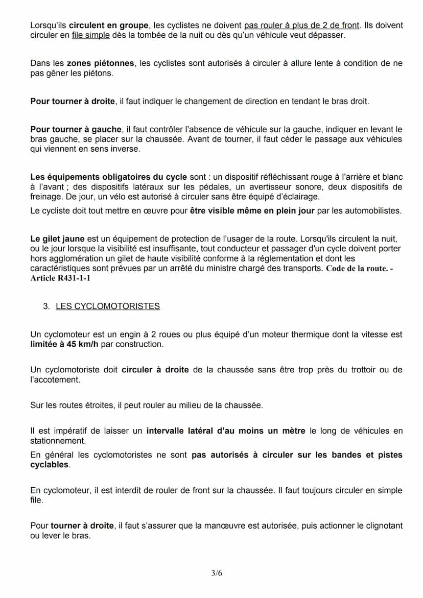 --- OCR Start ---
PREPARATION aux ASSR
Attestations Scolaires de Sécurité Routière
L'ASSR comporte une Attestation de sécurité routière de 1