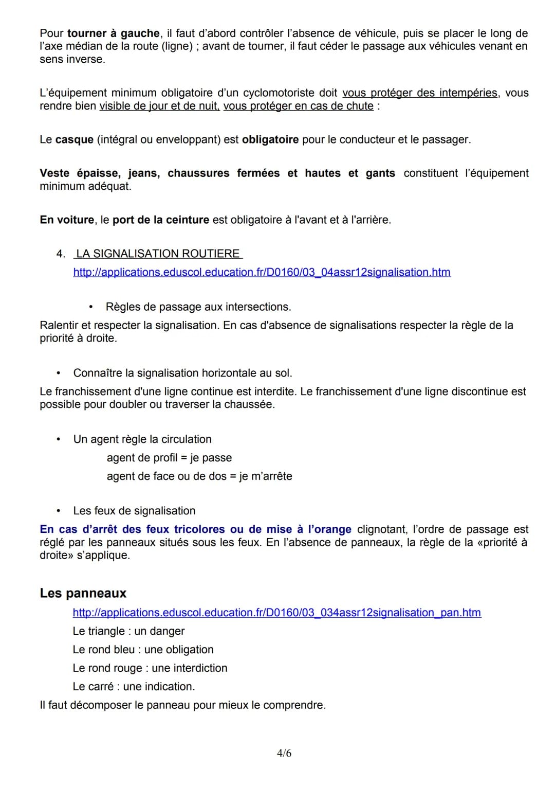 --- OCR Start ---
PREPARATION aux ASSR
Attestations Scolaires de Sécurité Routière
L'ASSR comporte une Attestation de sécurité routière de 1